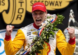 Indy Car 2023.-Josef Newgarden, ganó las 500 Indy en su 12° intento y en accidentado final