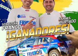 Rally Codasur 2026.- Sebastgian Franco se impuso en el Rally de Erechim, Brasil