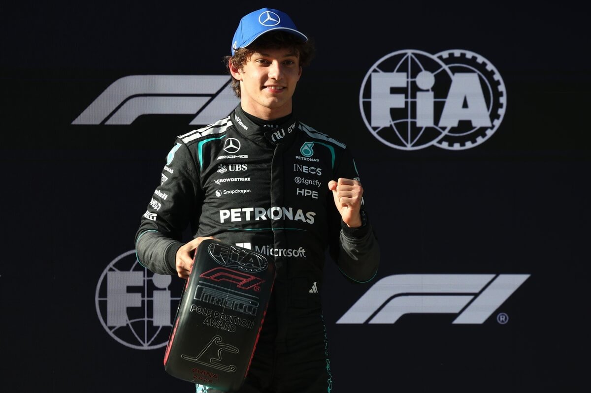 Fórmula Uno 2026.-Kimi Antonelli, el más joven piloto en lograr una pole en F1 y Colapinto clasificó 12°