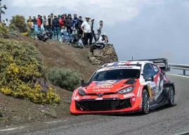 Rally Mundial WRC 2026.-Sebastien Ogier y el Toyota Yaris, son claros dominadores en las Islas Canarias