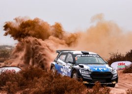Rally Argentino.-Federico Villagra impuiso condiciones en  la etapa inicial del Rally del Petróleo y los Dinosaurios