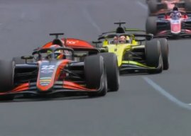 Fórmula Dos 2026.-Victoria de Gabriele Mini (Alpine) en la carrera de F2 donde afectó la lluvia